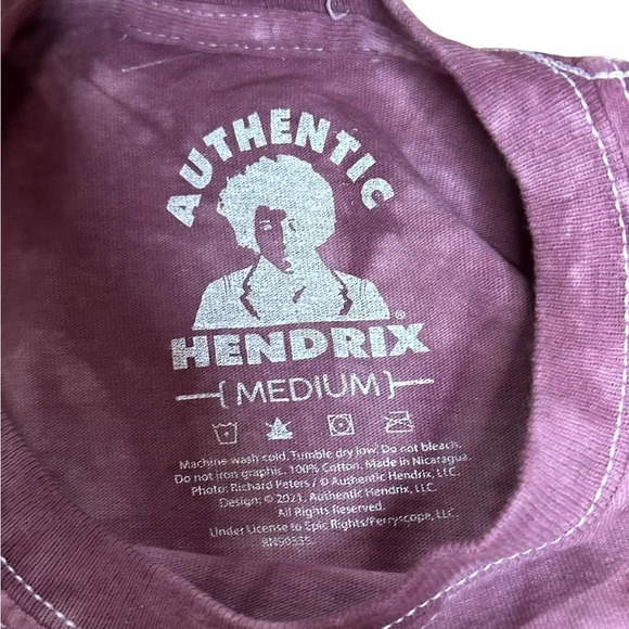 Jimi Hendrix Poster Graphic Tee  Sz: M - Picture 3 of 5